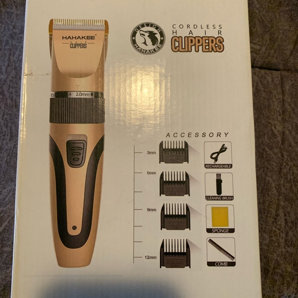 Men’s cordless clippers